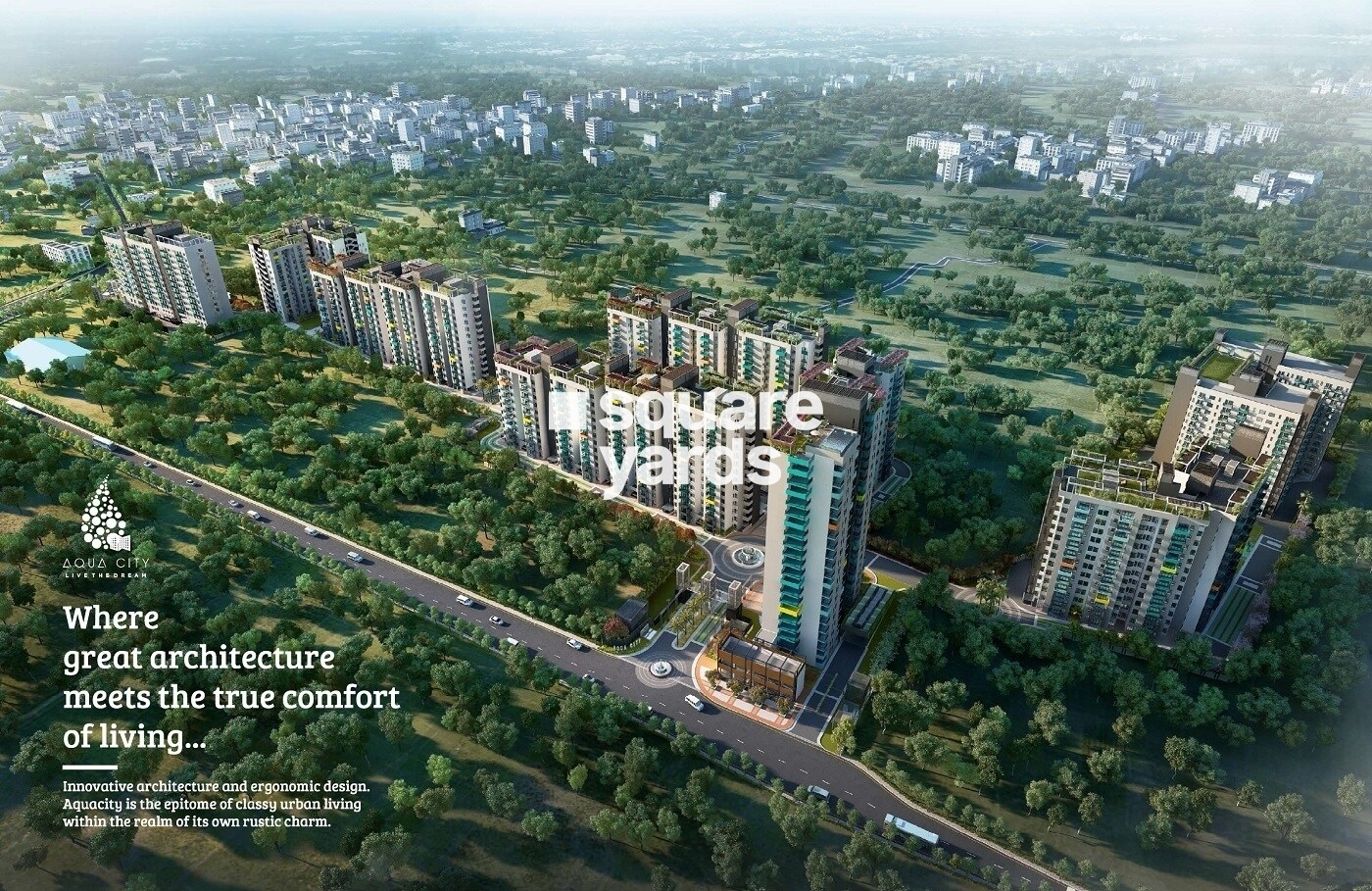 Saakaar Aqua City Tower View 3