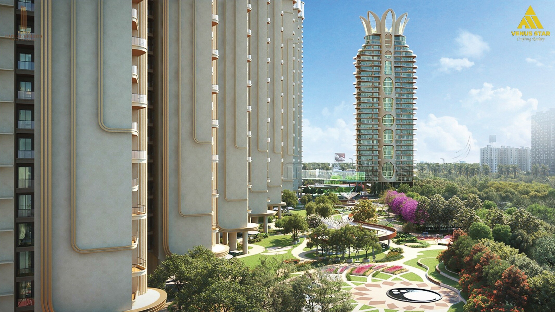 Venus Capital Heights Apartment Exteriors 2