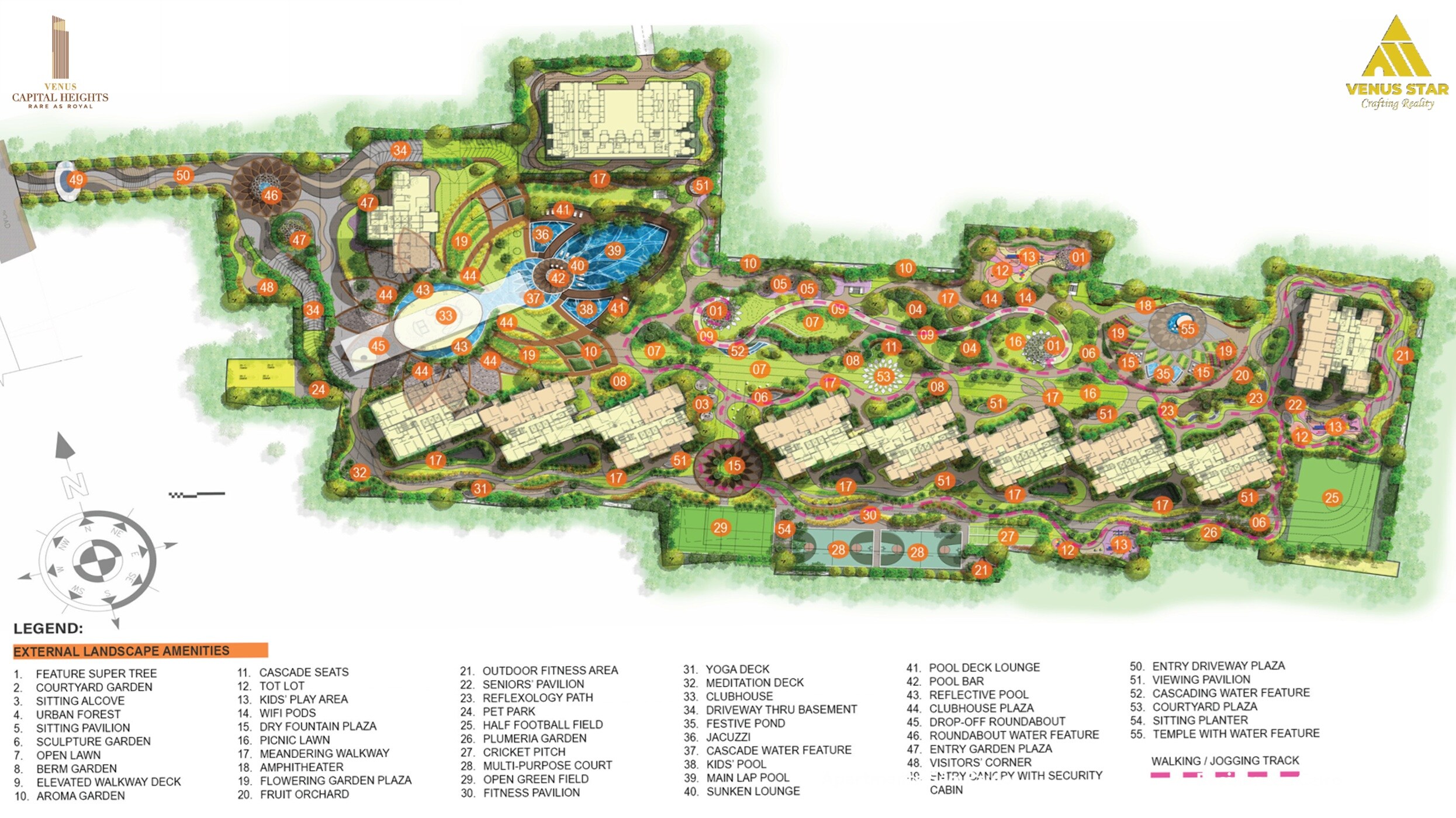Venus Capital Heights Master Plan Image