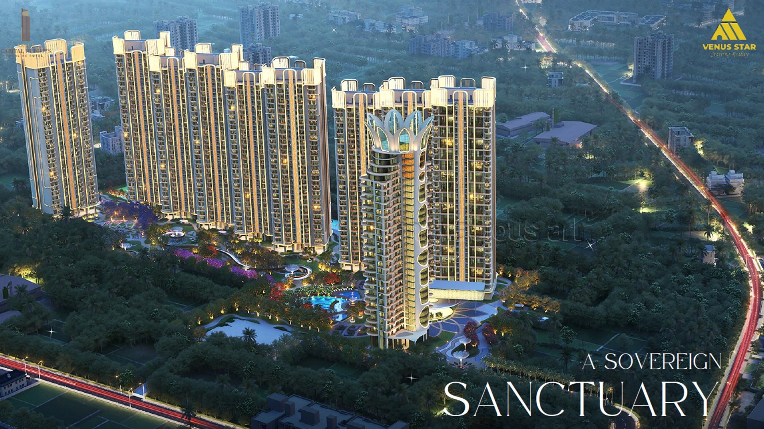 Venus Capital Heights Tower View