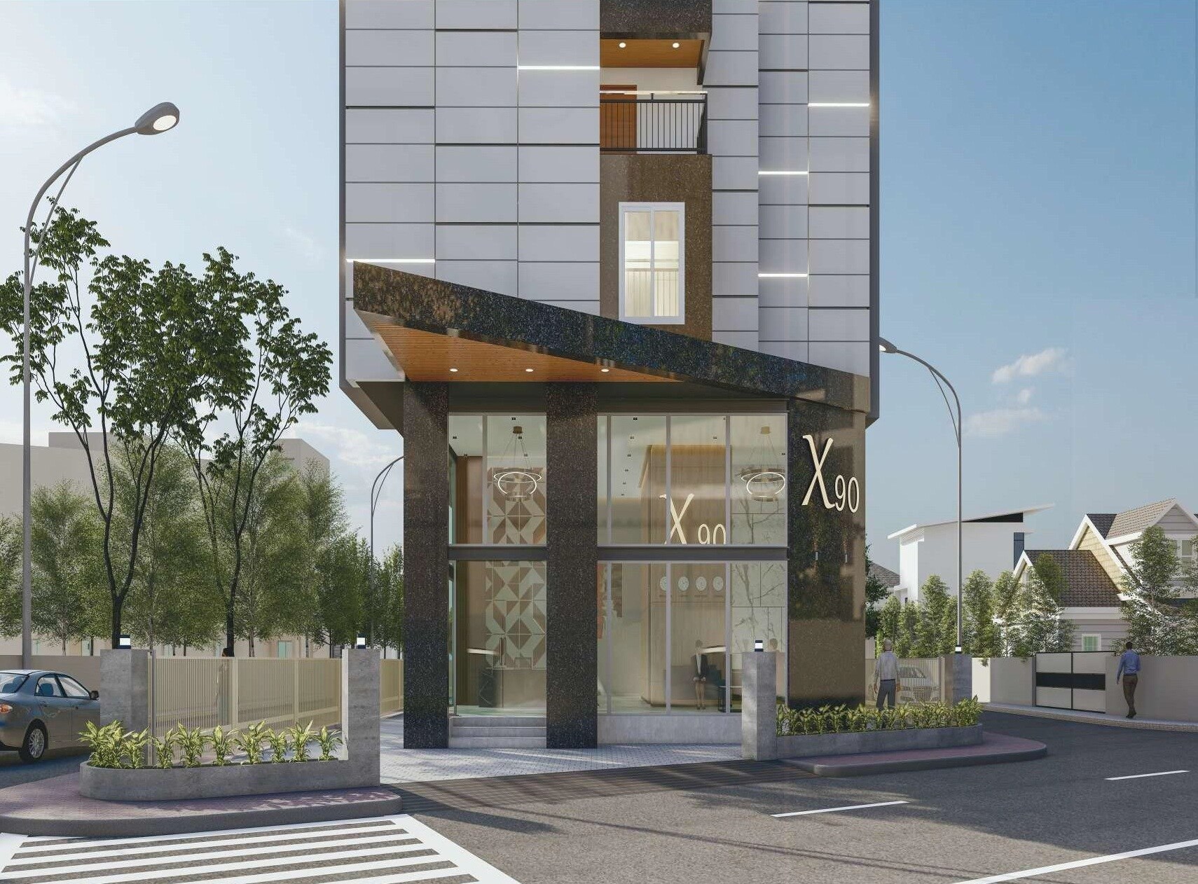 21st Century X90 Apartment Exteriors 1