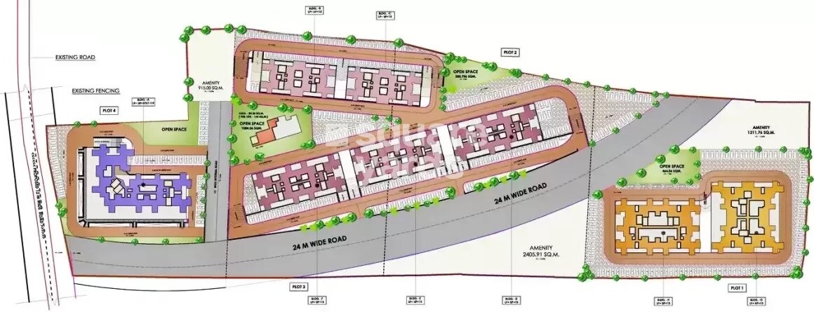 38 Park Majestique Master Plan Image