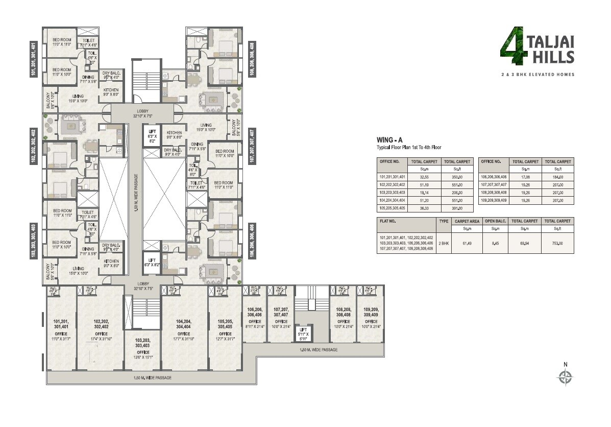 4 Taljai Hills Phase 1 Floor Plans 1