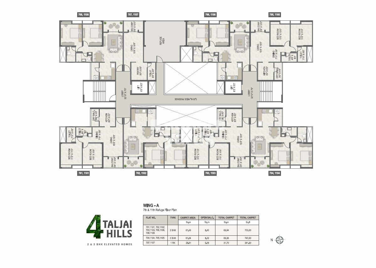 4 Taljai Hills Phase 1 Floor Plans 4