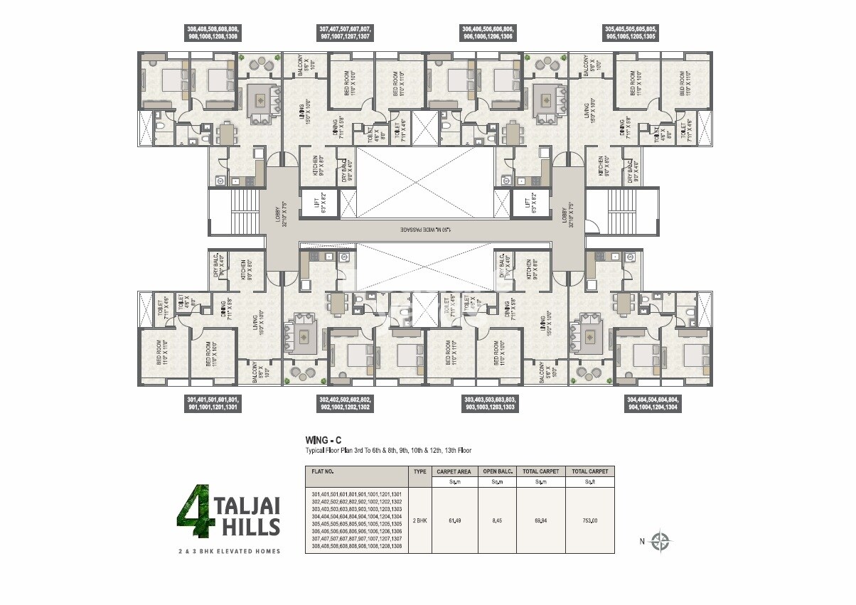 4 Taljai Hills Phase 1 Floor Plans 5