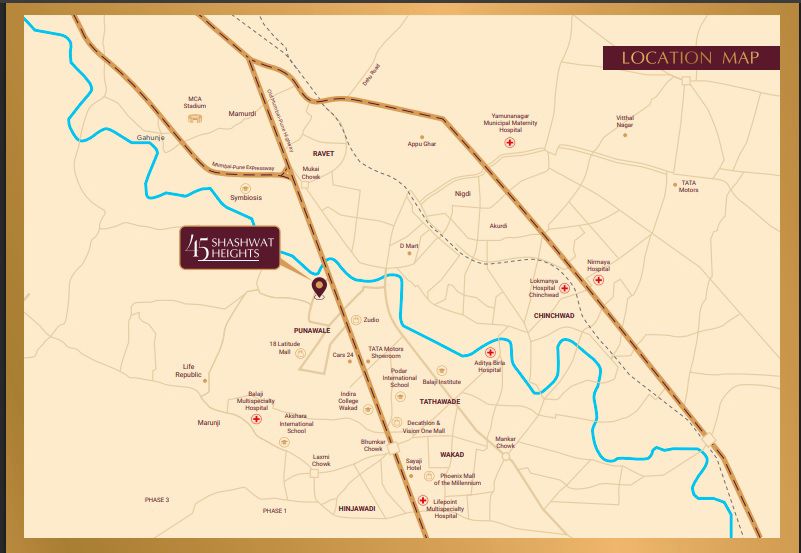 45 Shashwat Heights Location Image