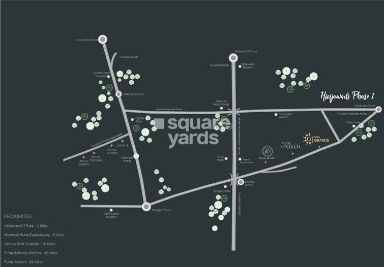 5 Star Royal Grande Location Image