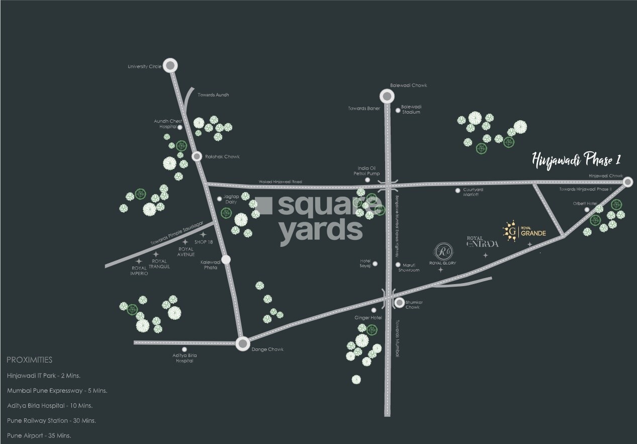 5 Star Royal Grande Location Image