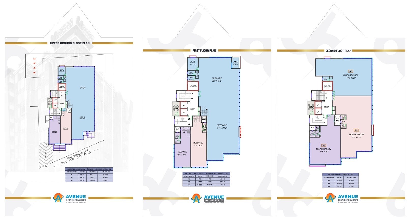 66 Highstreet Square Floor Plans 1