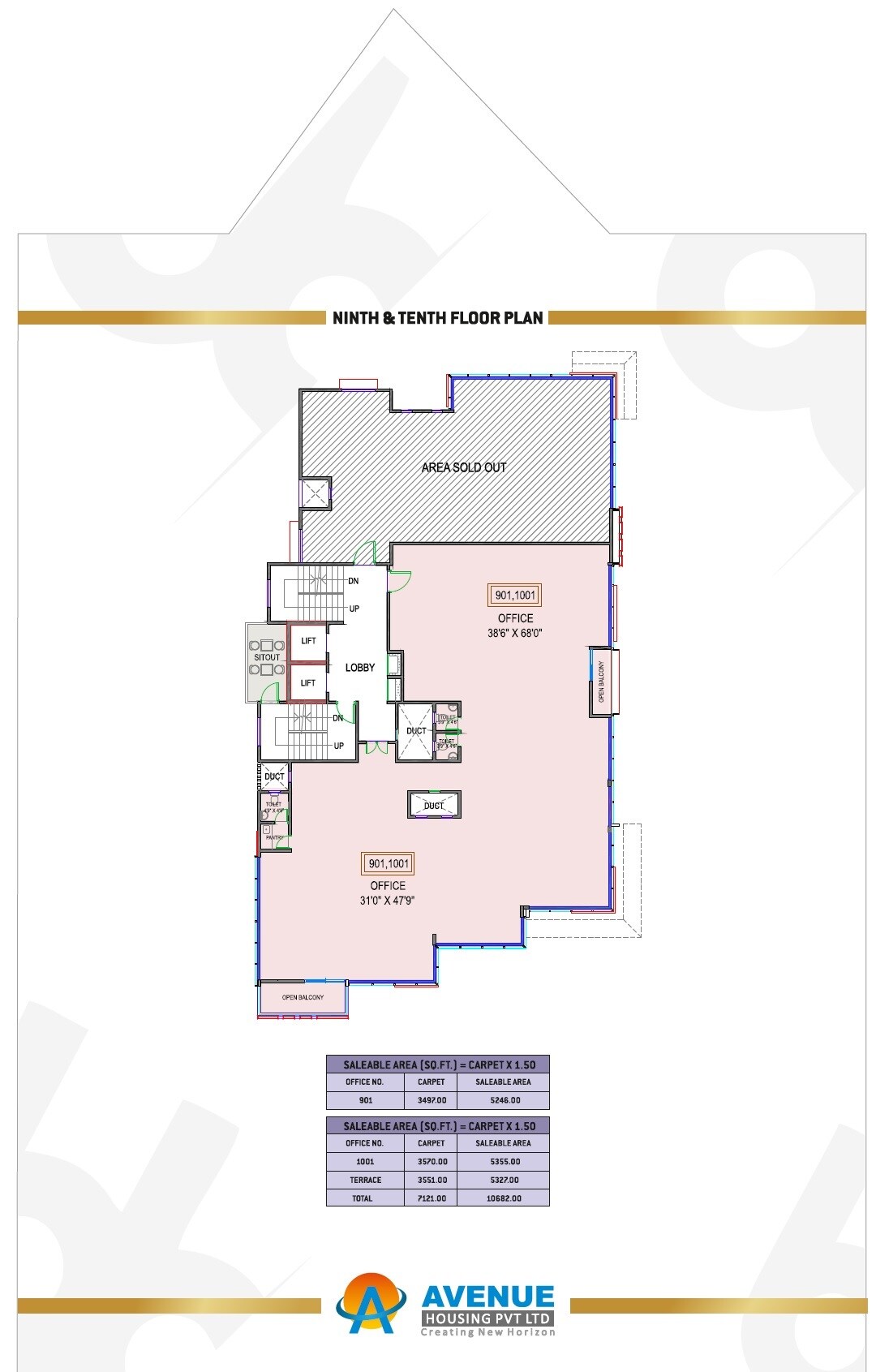 66 Highstreet Square Floor Plans 2