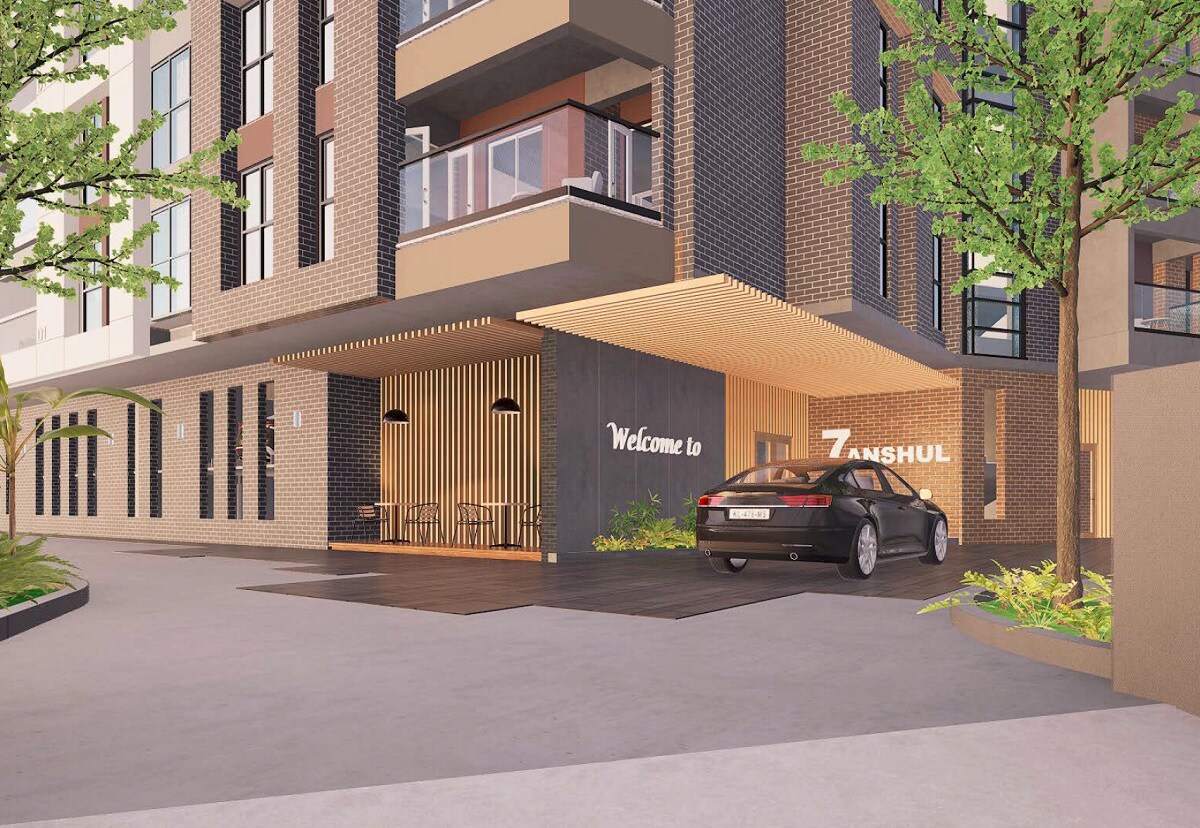 7 Anshul Apartment Exteriors