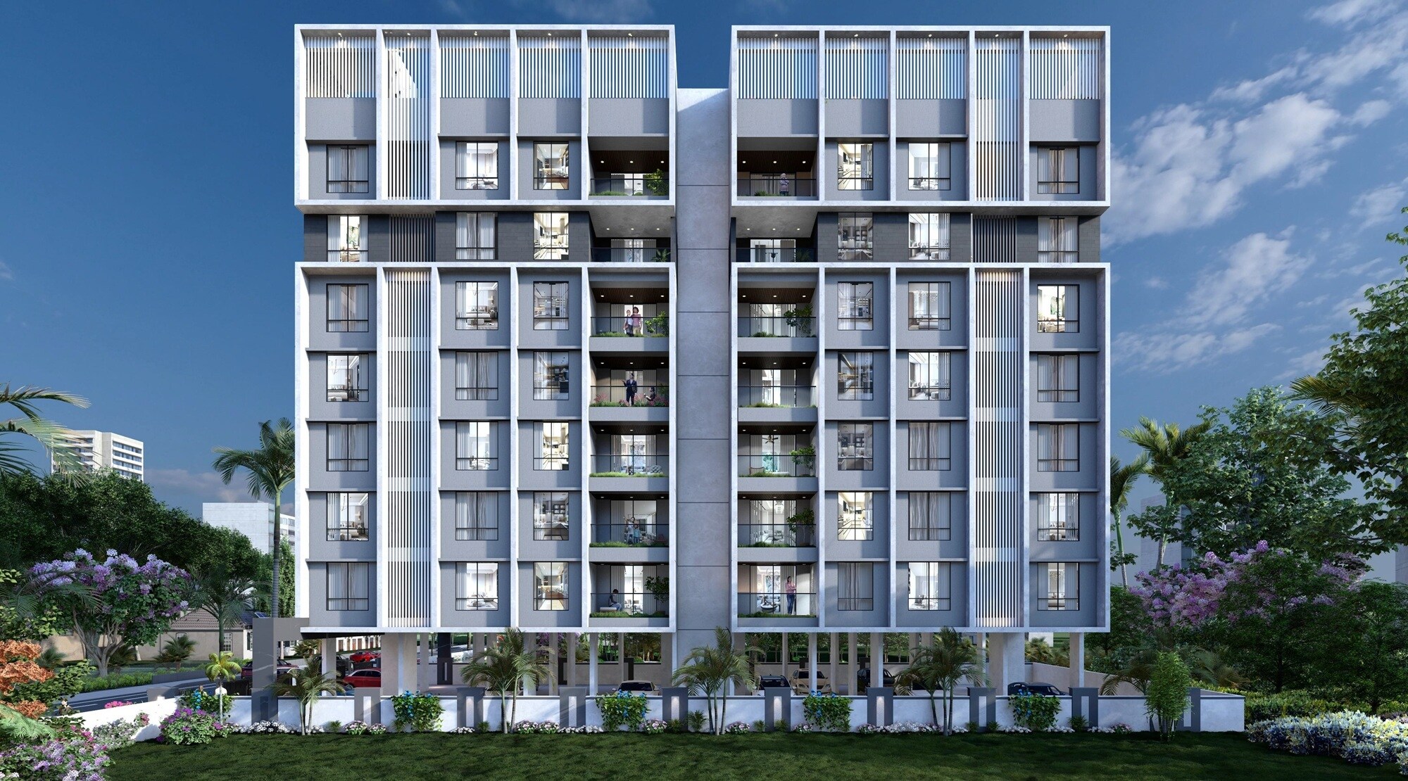 7 Cosmos Apartment Exteriors 2