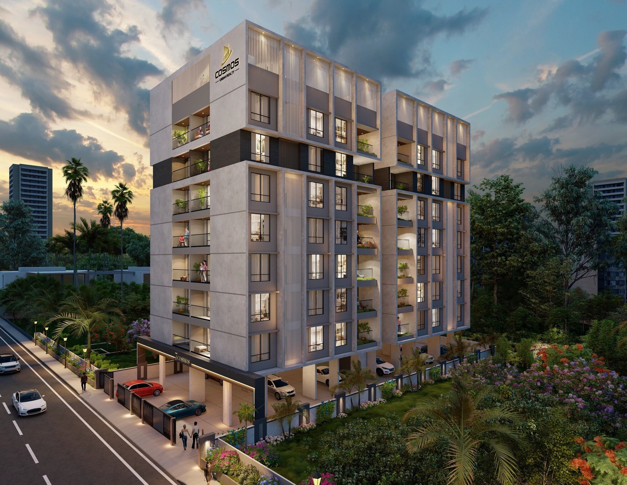 7 Cosmos Apartment Exteriors 3