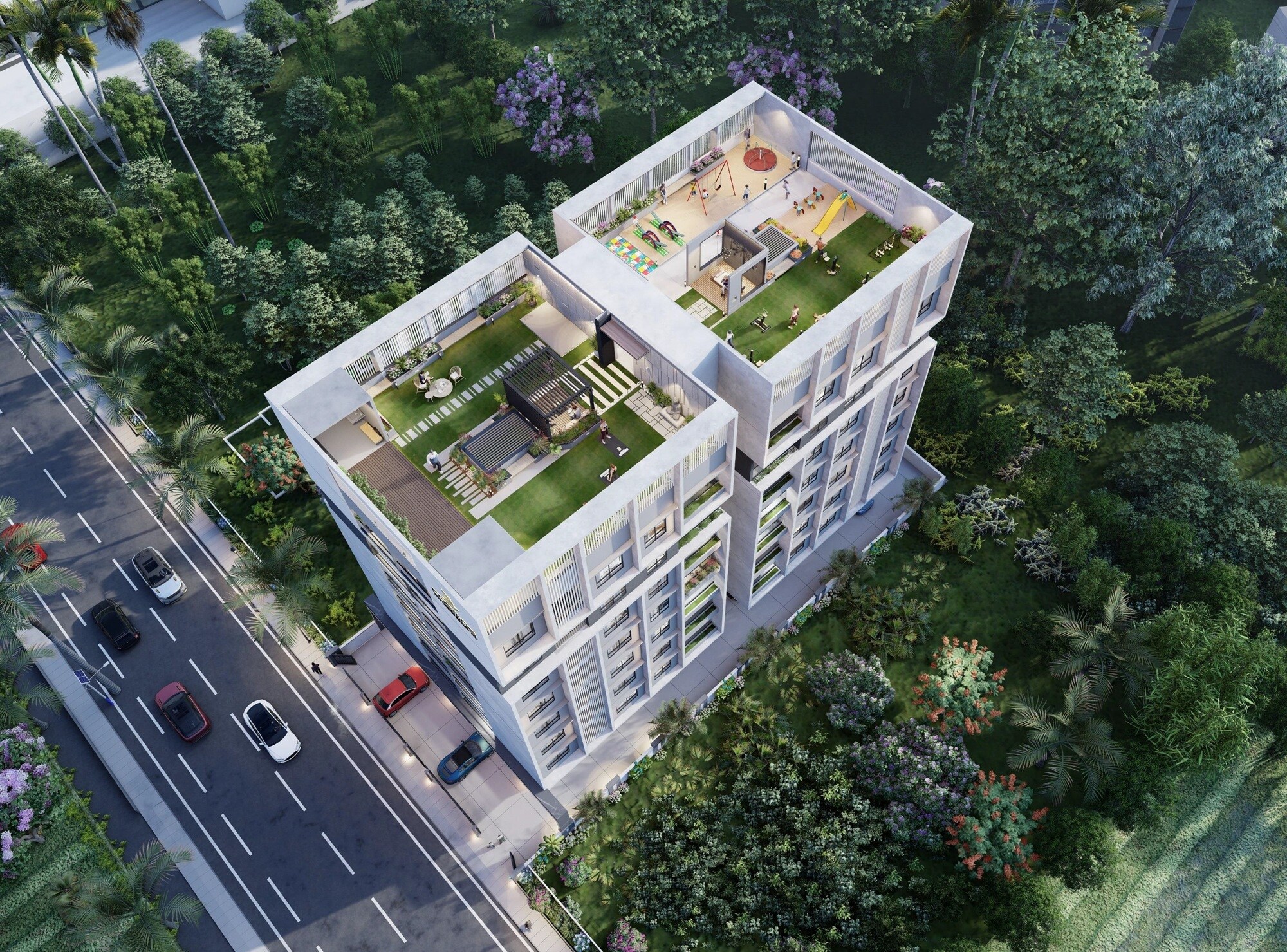 7 Cosmos Tower View