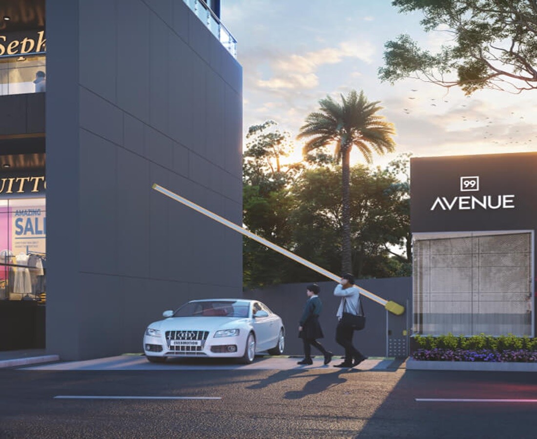 99 Avenue Entrance View