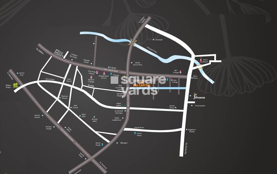 Aadi Sai Capital Location Image