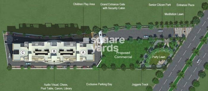 Aagam Highway Bliss Master Plan Image