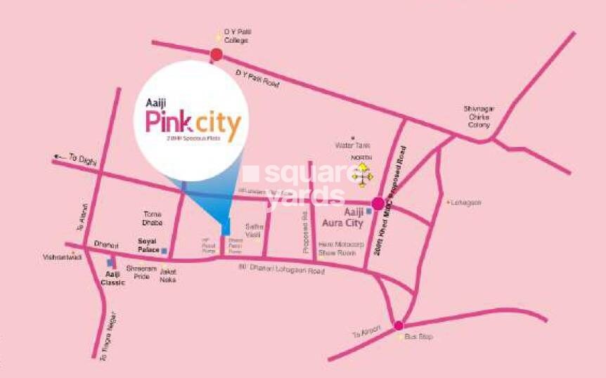 Aaiji Pink City Location Image