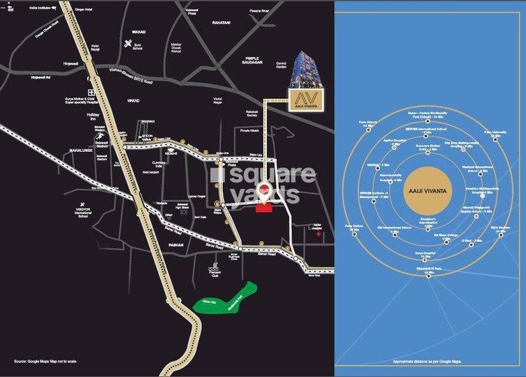 Aaiji Vivanta Location Image