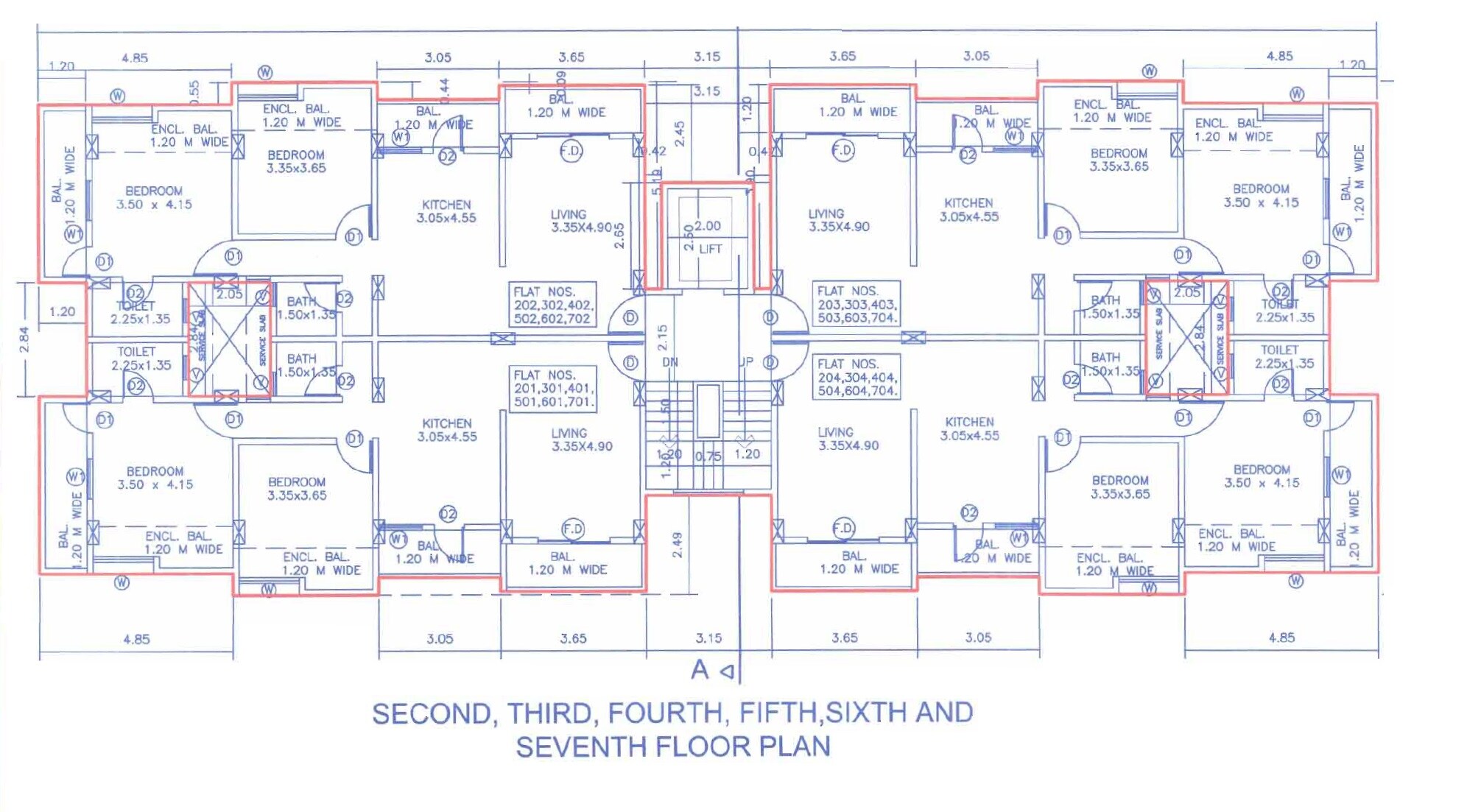 Aakar Symphony Apartments Floor Plans