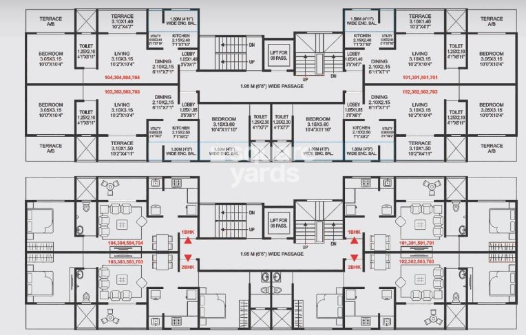 Aalia Ace Aurum II Phase 1 Floor Plans