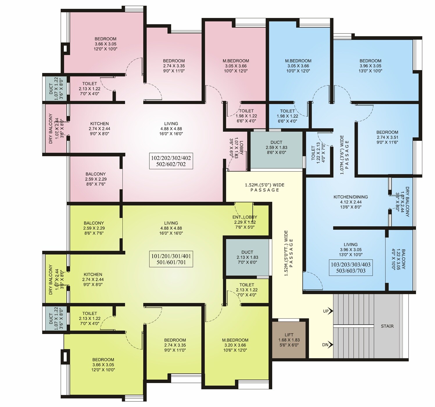 Aarav Blossom Floor Plans
