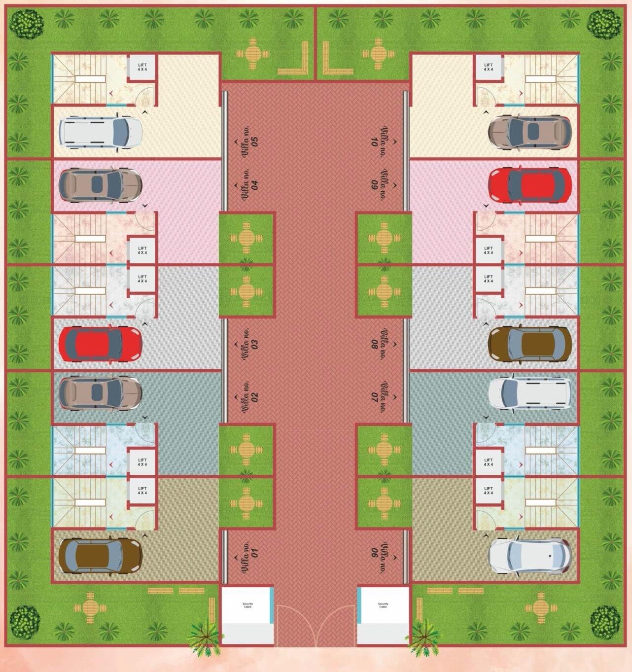 Aarav Palm Springs Master Plan 1