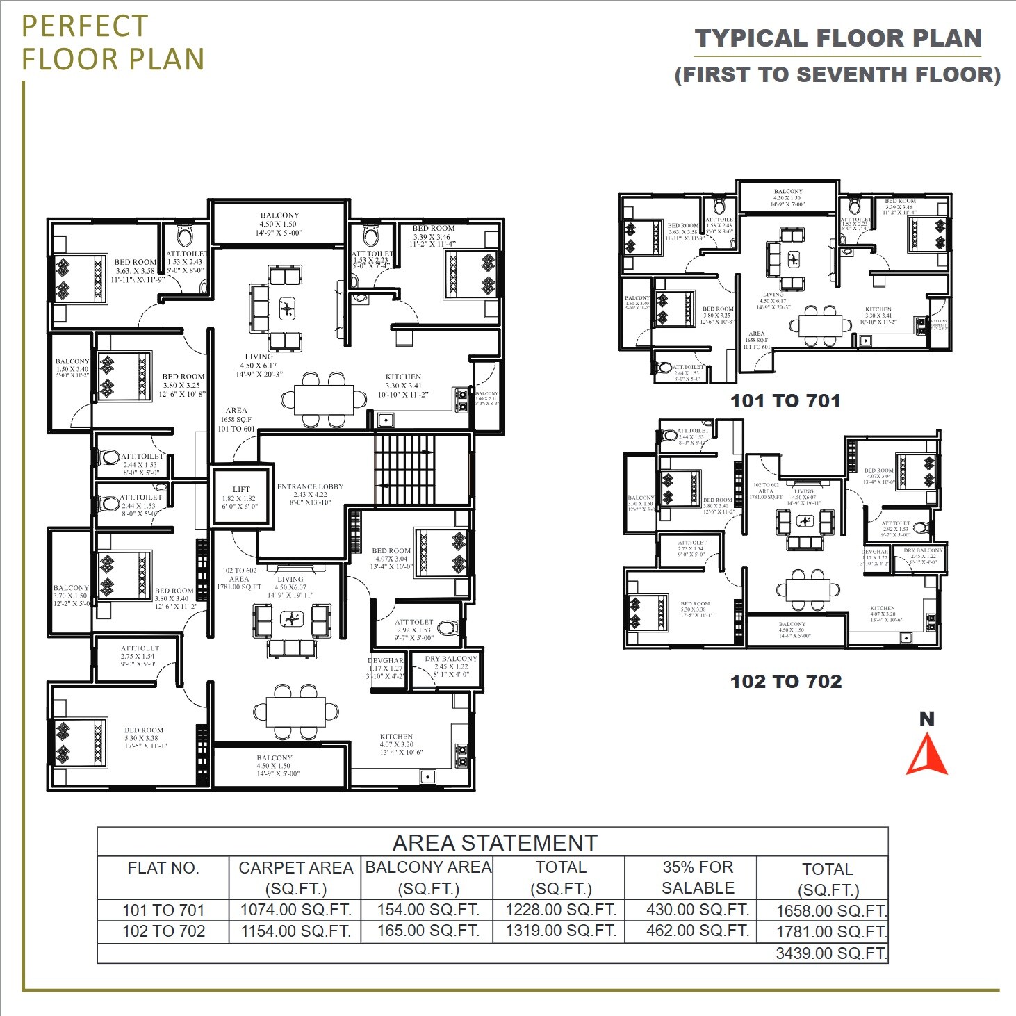 Aavani Angad Park Floor Plans