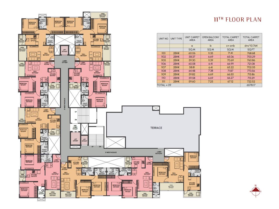Aayush Elara Floor Plans