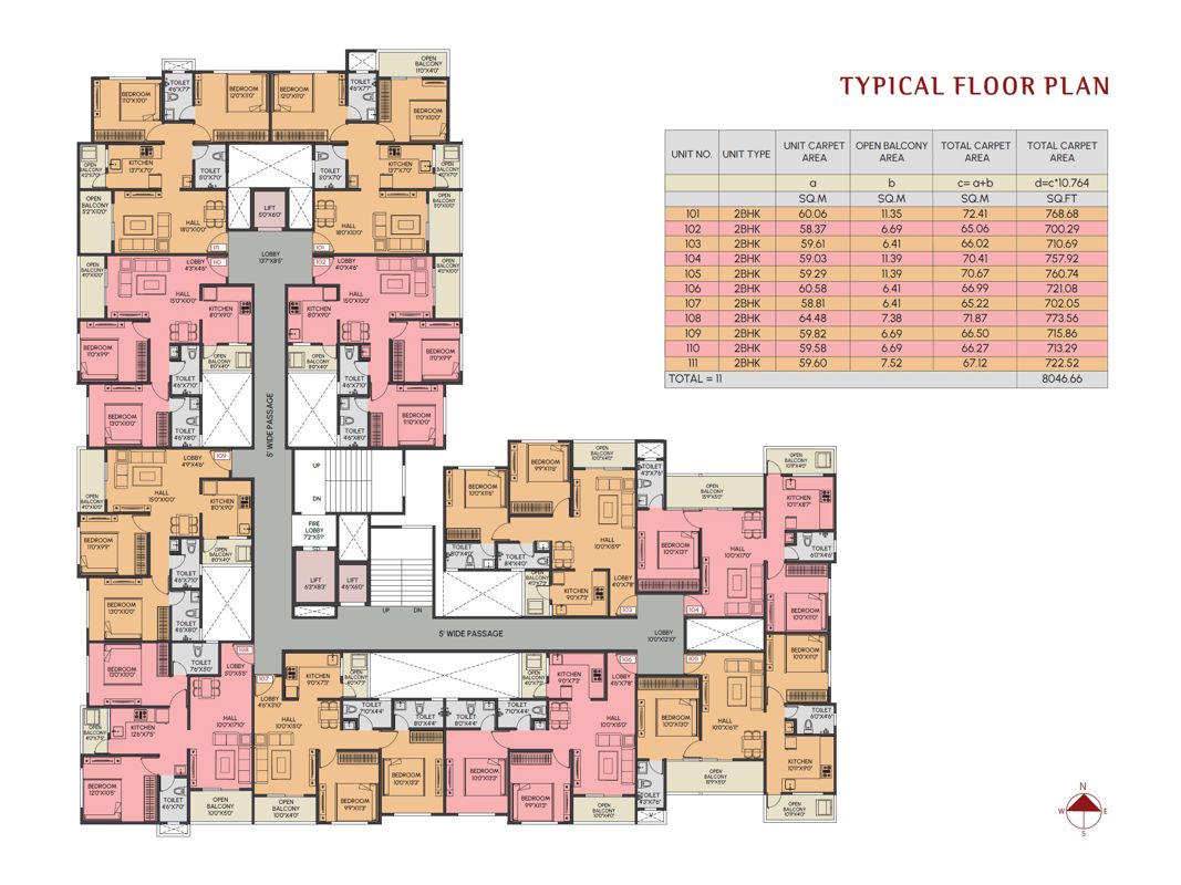 Aayush Elara Floor Plans