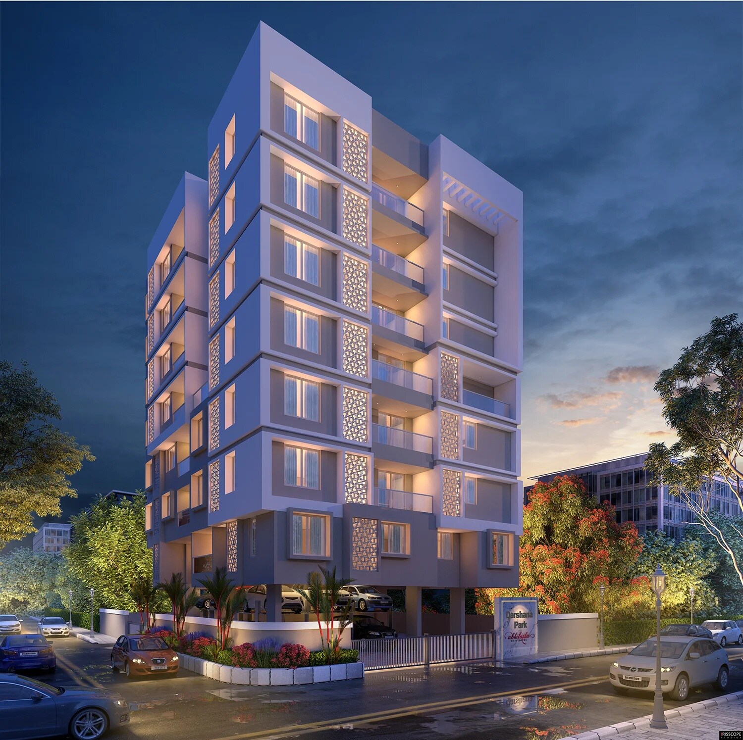 Abhilasha Darshana Park Apartment Exteriors