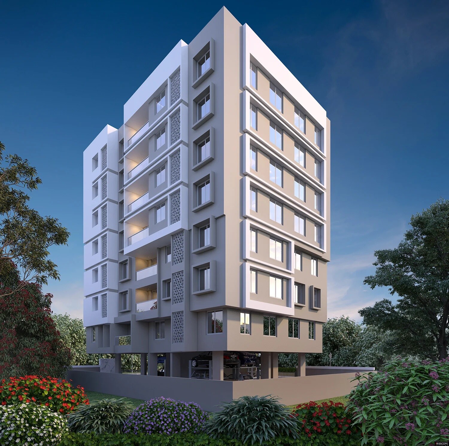 Abhilasha Darshana Park Apartment Exteriors 2