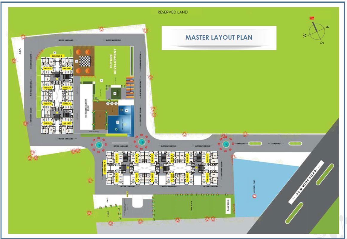 Abhinav Pebbles Greenfields Master Plan Image