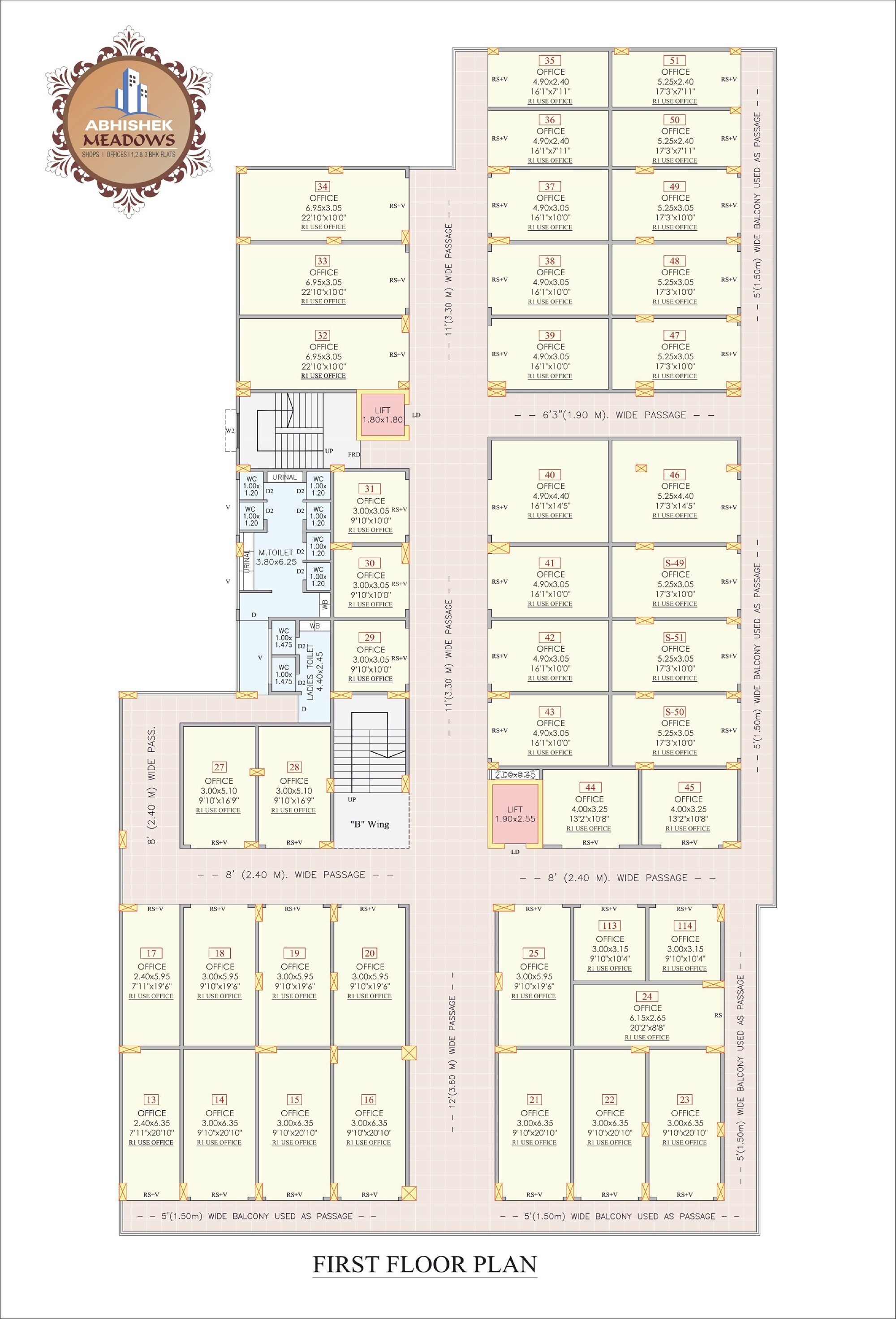 Abhishek Meadows Floor Plans