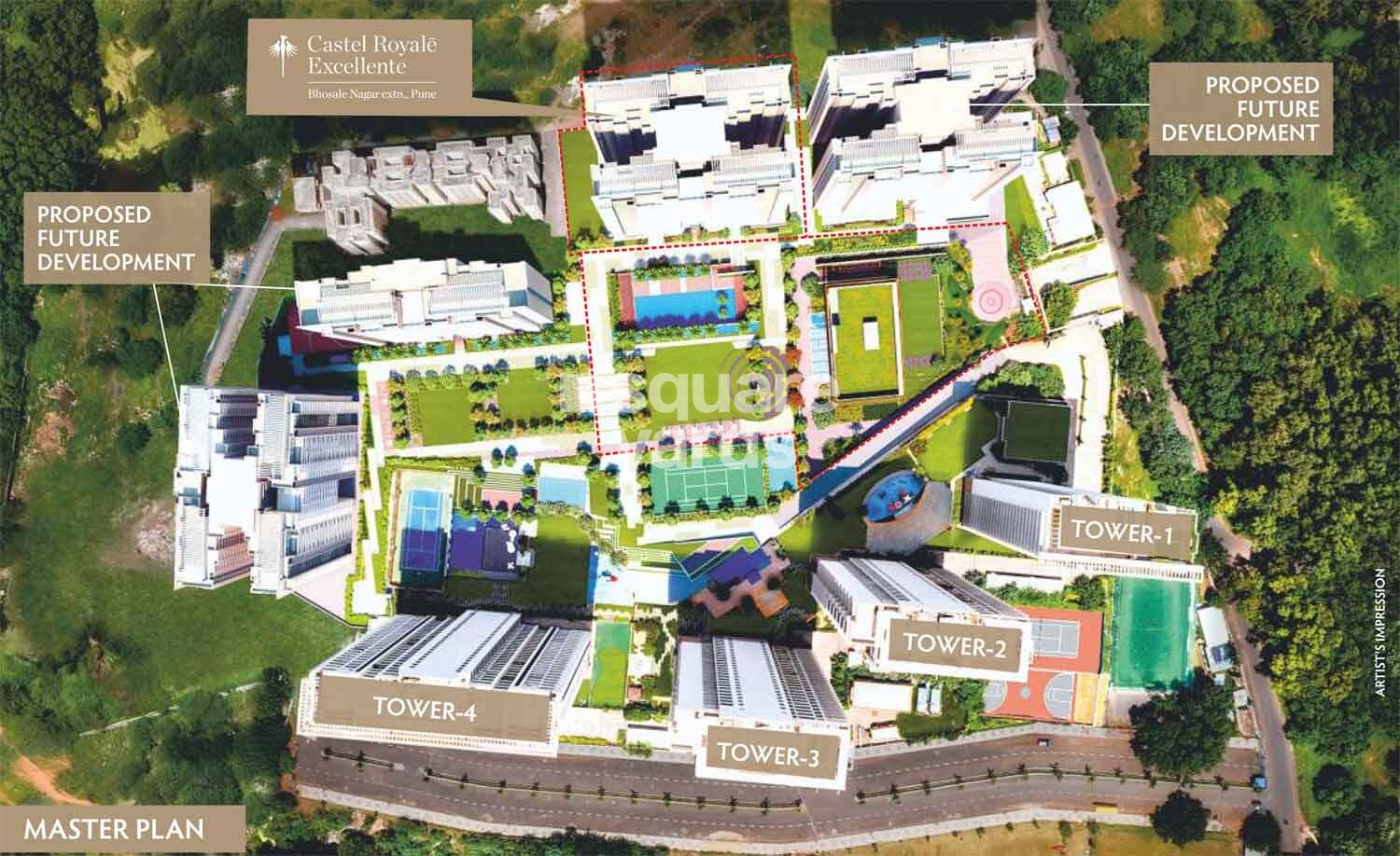 ABIL Castle Royale Excellente Master Plan 1
