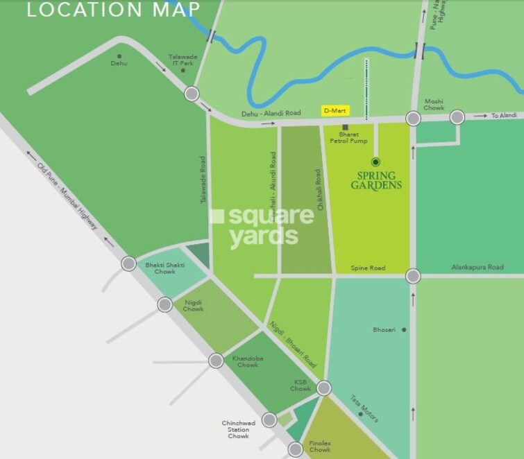 Achalare Spring Gardens Location Image