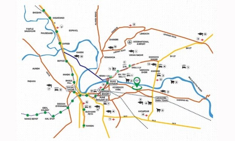 Adani Atelier Greens Location Image