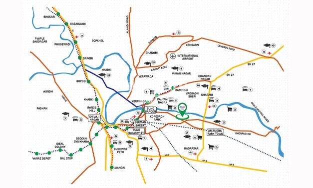 Adani Atelier Greens Location Image