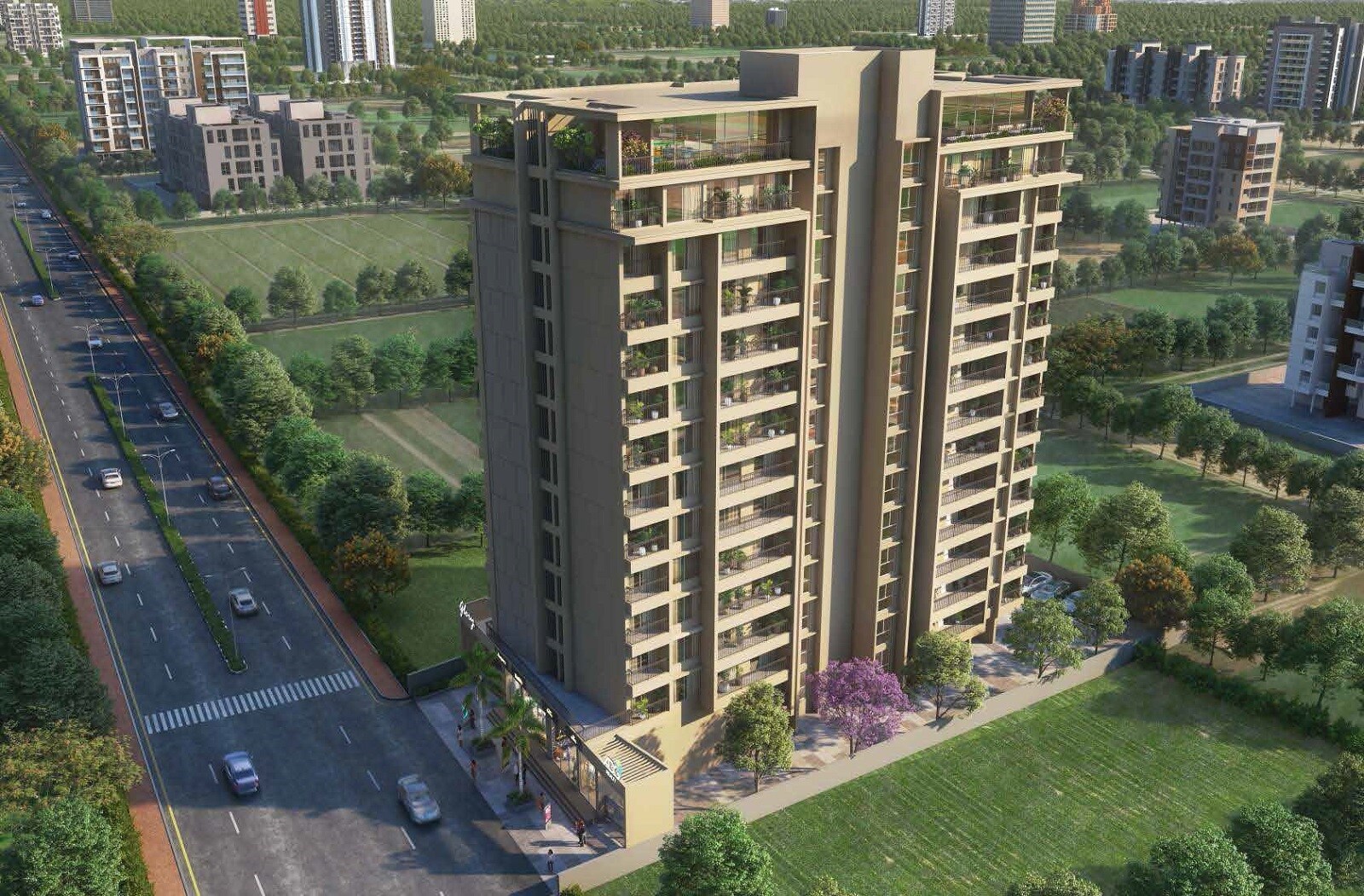 ADG Glory Apartment Exteriors 2