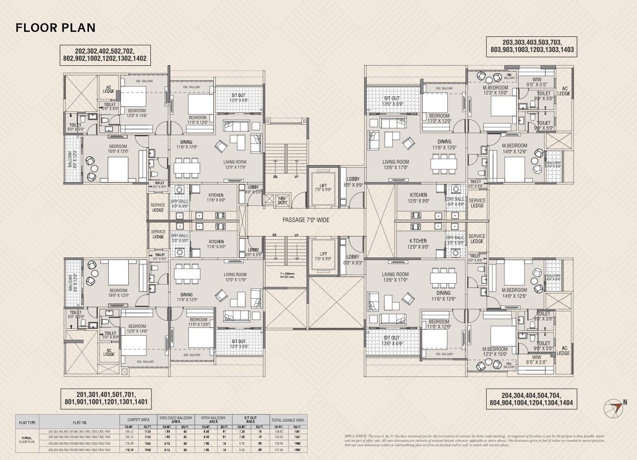Adi Elementis Floor Plans