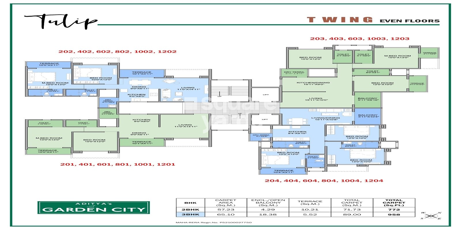 Aditya Garden City Floor Plans 1