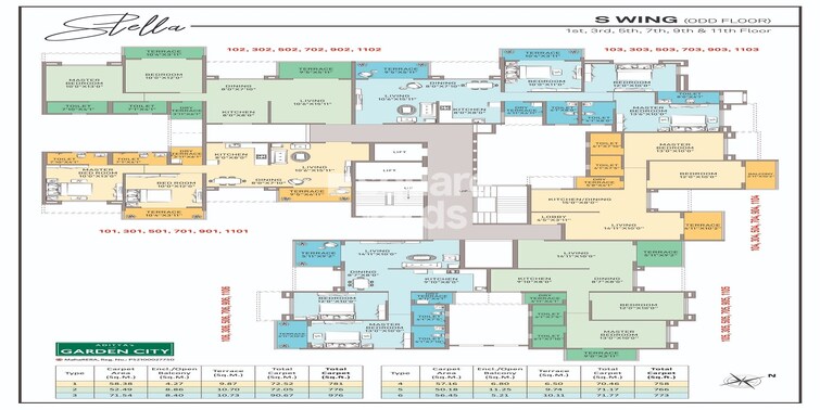 Aditya Garden City Floor Plans 2