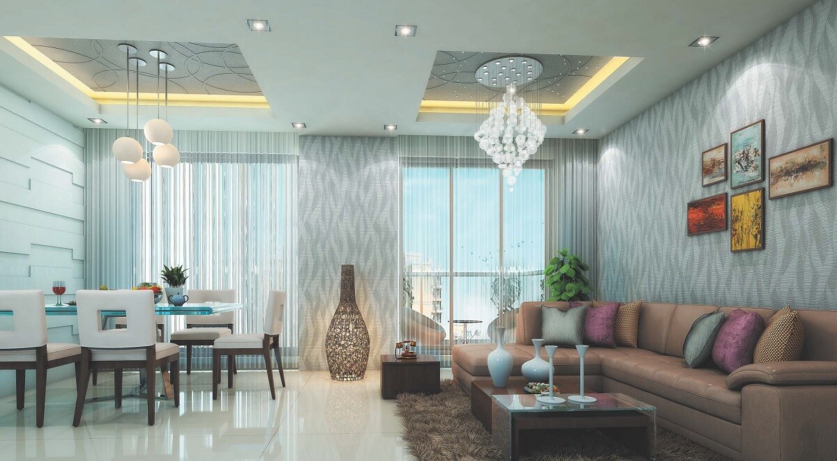 Aditya Nisarg Palms Apartment Interiors