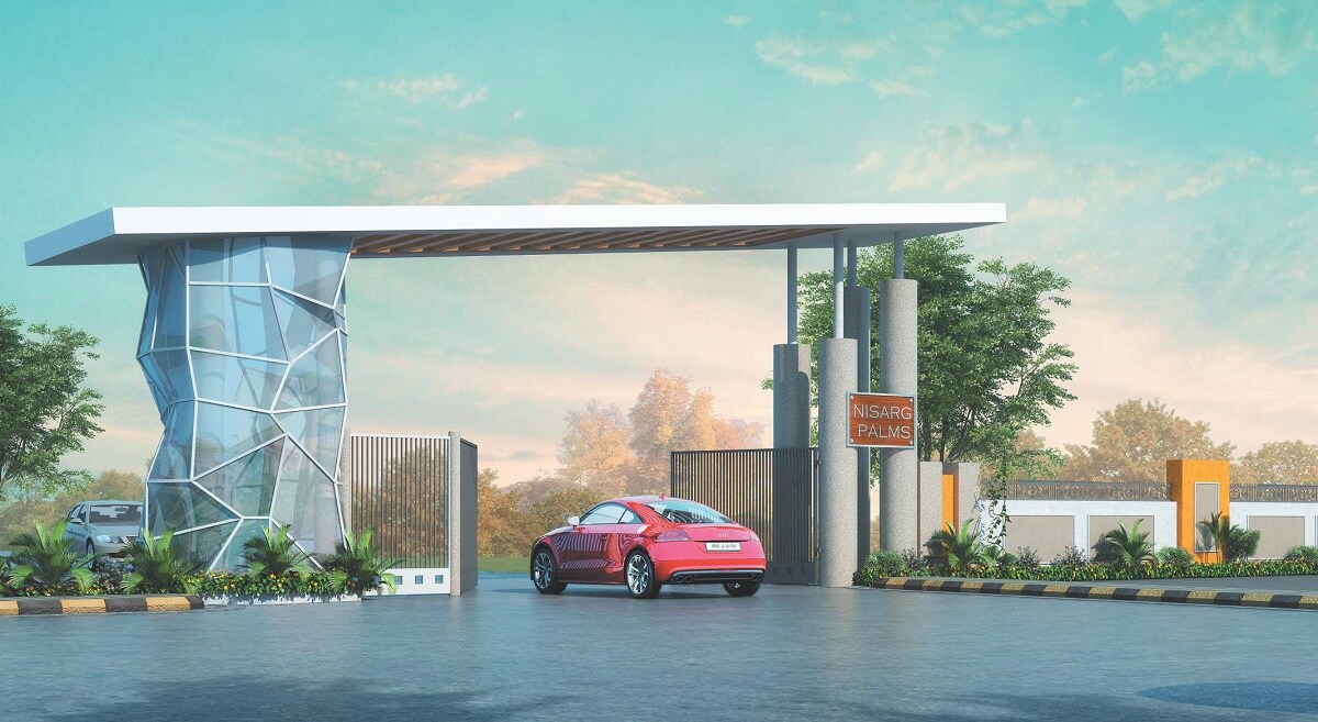 Aditya Nisarg Palms Entrance View