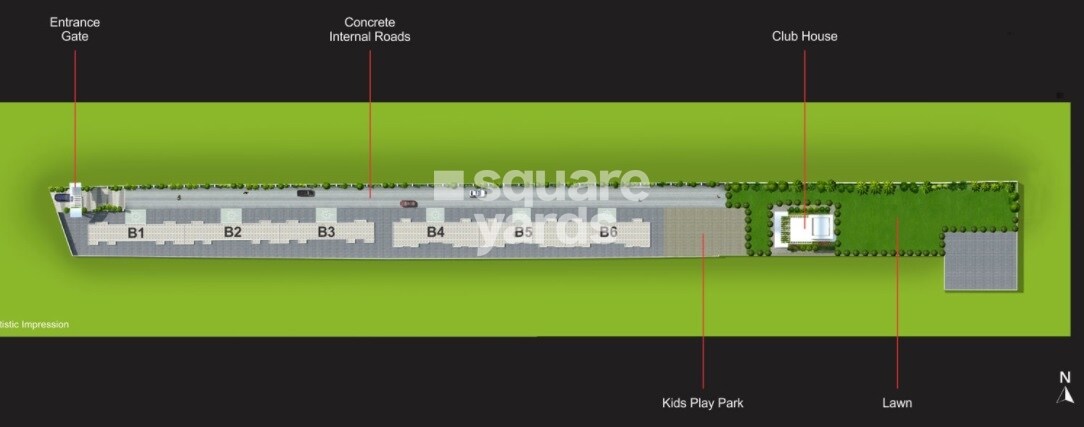 Aditya Shagun Comfort Zone Plus Master Plan Image