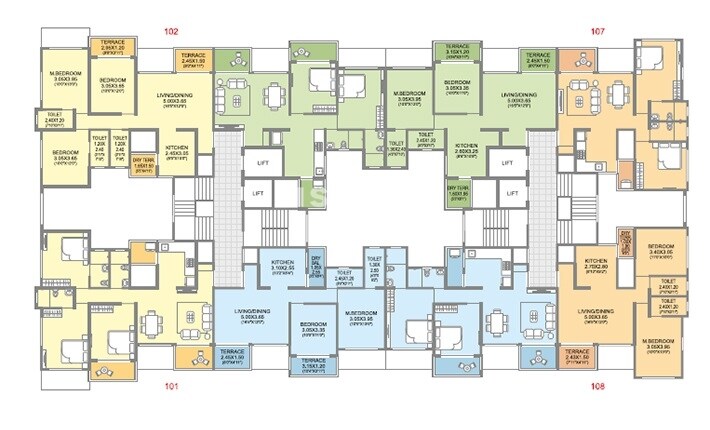Aditya Vivaaz Floor Plans