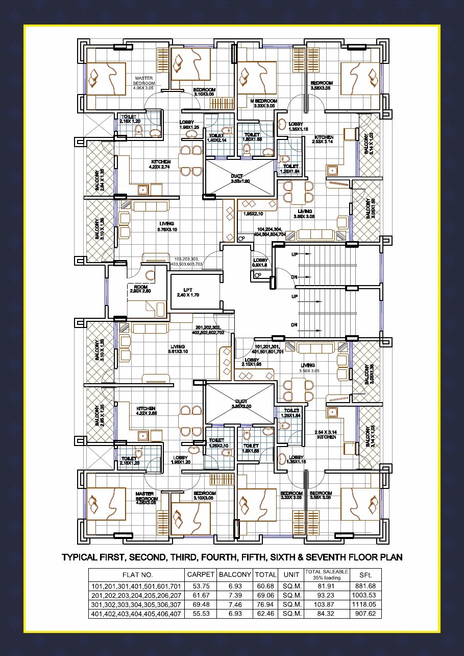 Adityaraj Nakshatra Floor Plans 1