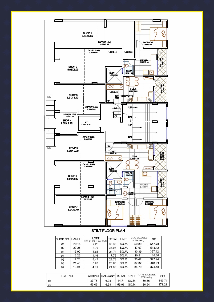 Adityaraj Nakshatra Floor Plans