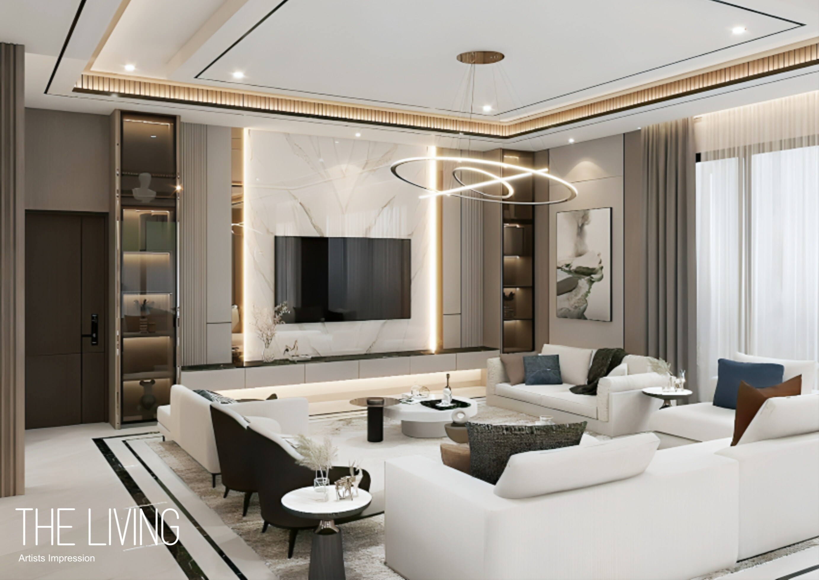 Agarwal Belvedere Apartment Interiors