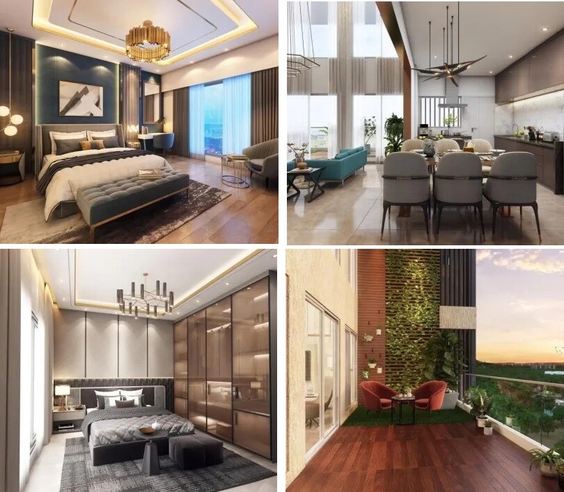 Ahura The Latitude Apartment Interiors